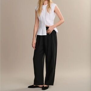Jenni Kayne Black Linen Pants size XS